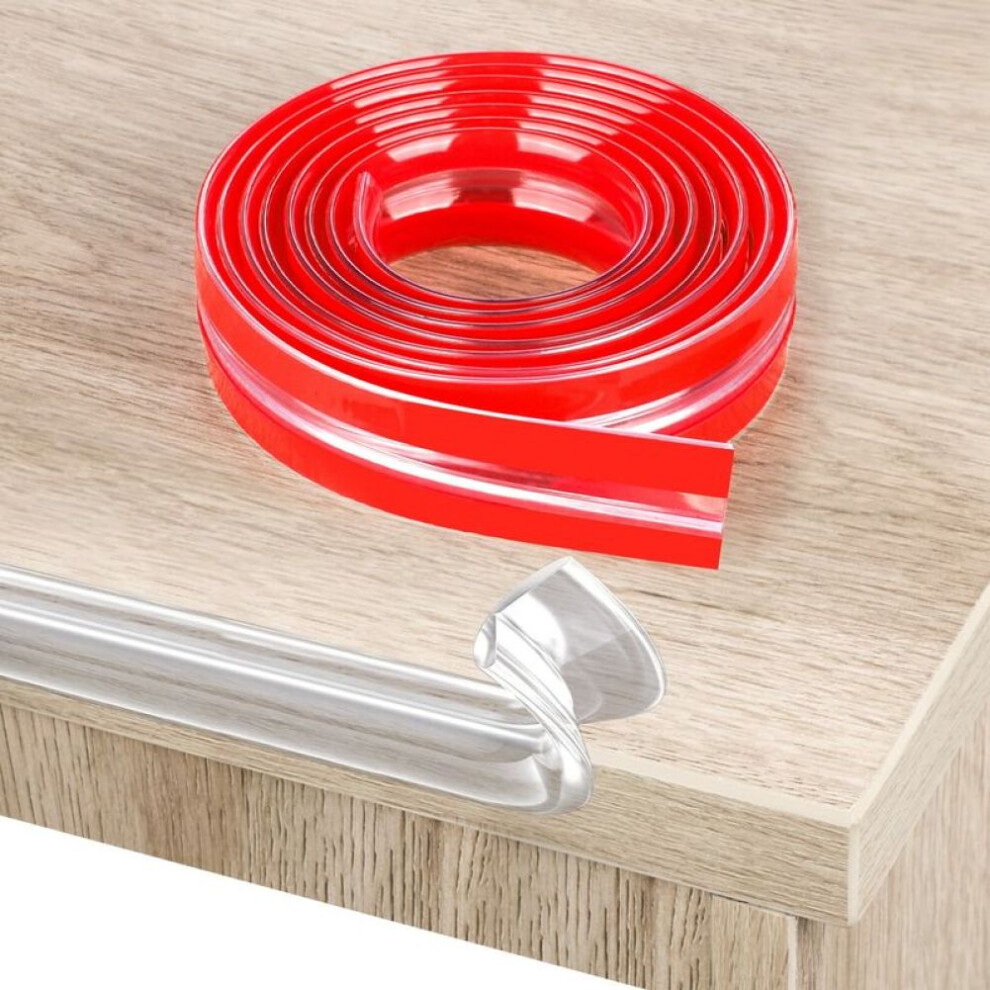 Baby Proofing Corner Protector, Thickened Design Baby Proof Edge Protector, High-Quality Silicone Material, Shock-Absorbing Non-Toxic Table Edge Guard