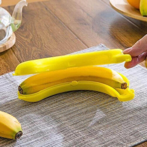 Θήκη Banana Guardian για ταξίδια σε εξωτερικούς χώρους χωρίς BPA, ποικιλία χρωμάτων,