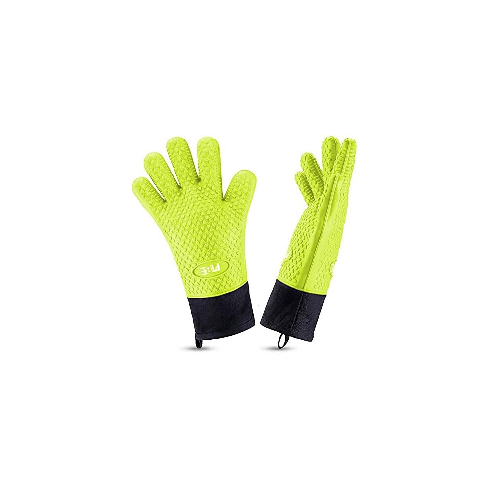 Kitchen Hero: Silicone Bbq Gloves, Ambidextrous Design with Lifetime Guarantee for Unmatched Cooking Confidence