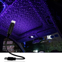 Projetor de estrelas portátil Galaxy, luz noturna com ampla utilização, perfeito para decoração de carros, decoração de casa e ambiente de
