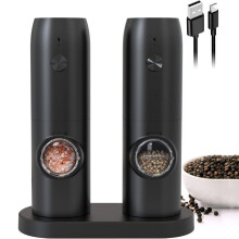 Moulin électrique pour des plats savoureux, design moderne avec chargement par câble USB, portable et hygiénique pour cuisiner en déplacement,