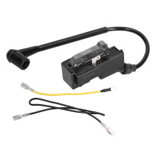 Modulo di ricambio bobina di accensione/magnete per motosega Husqvarna 340 345 350 353 357 385 390. Realizzato in acciaio resistente e gomma, facile