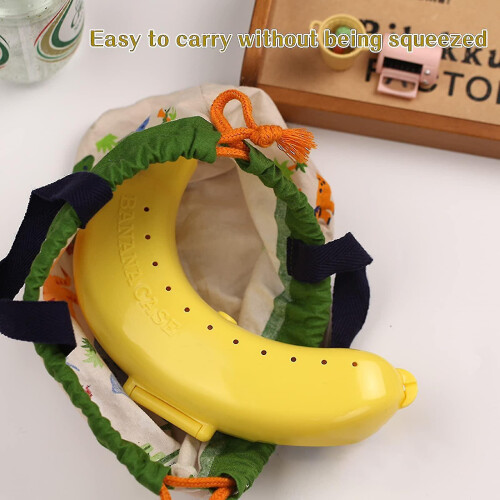 Θήκη Banana Guardian για ταξίδια σε εξωτερικούς χώρους χωρίς BPA, ποικιλία χρωμάτων, 2