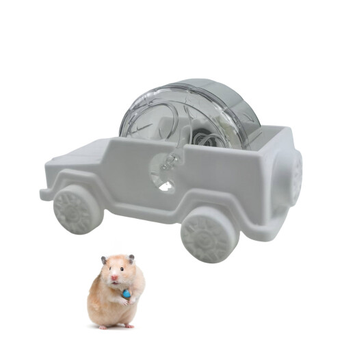 Customizable Vehicle Elegant Pet Wheel Strong-Dark Grey S