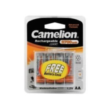 Bateria recarregável NIMH LR6/AA blister 4 peças