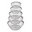 High Capacity Stainless Steel Strainer Mesh Colander For 1
