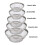 Stainless Steel Mesh Colander For Rinsing Rice Space Saving 2