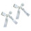 Solid Wood Bride Bridesmaids Wedding-bridesmaid white rib 2