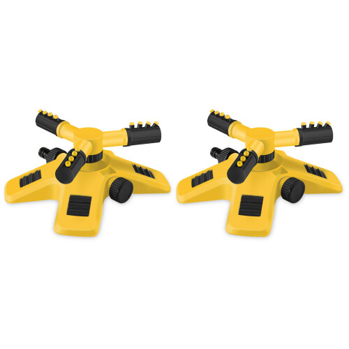 Rotating Irrigation Sprinkler 360 Degree Automatic-2 sprinklers