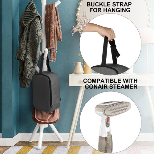 Quick Garment Refresher Steamer Integrated Travel Case For-grey 2