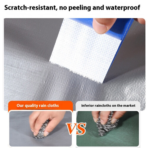 Bâche de protection spacieuse et légère, imperméable,-2x8m 1