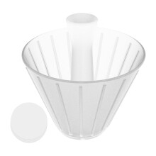 Ensemble de paniers de filtres à-155 feuilles filtrantes rondes