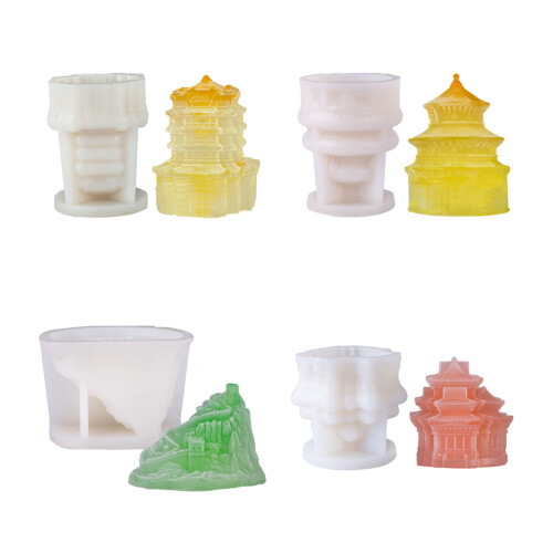 Moule à glace en Silicone Flexible, libération-Cité Interdite 1