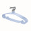 Clothes Hangers Thick Plastic Construction Garment-Blue 1