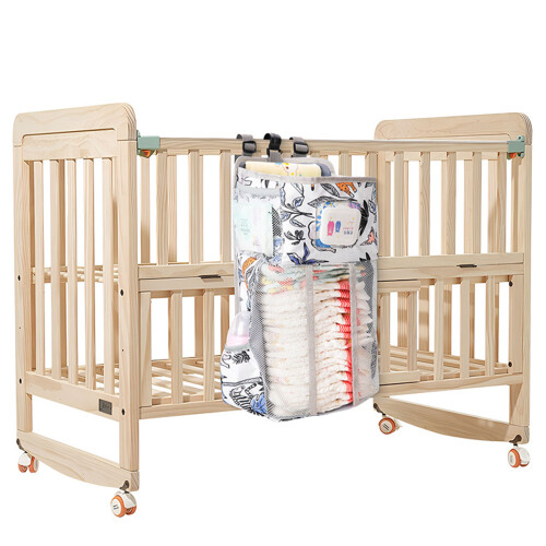 Multiple Compartment Nursery Storage Bag Baby-Animal Park 2