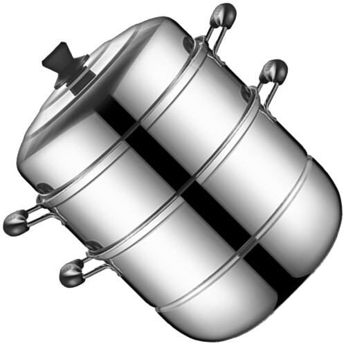 Multi Layer Steamer Steaming Pot Thickened-30cm Three layers