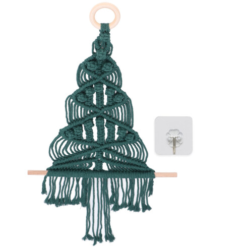 Christmas Magic Unfolds, DIY Macrame For Beginners With Easy To Follow Video Tutorial For Your Festive Decor Needs