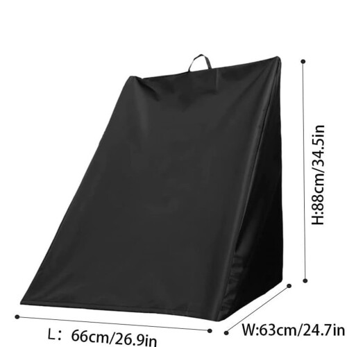 Couvercle de bobine de tuyau d'arrosage robuste, résistant-Noir 2