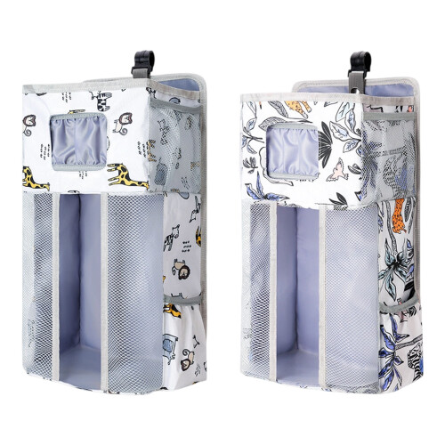 Multiple Compartment Nursery Storage Bag Baby-Animal Park 1