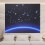 Πιάτο τοίχου Constellation για διακόσμηση σπιτιού, χαριτωμένα σχέδια νυχτερινού 3