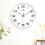 Wall Clock, Precise Quartz Sweep Movement Wall Clock with Noise Free Functionality, Modern Silent Wall Clock Featuring Easy to Read Dial and Front Gla 3