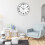 Wall Clock, Precise Quartz Sweep Movement Wall Clock with Noise Free Functionality, Modern Silent Wall Clock Featuring Easy to Read Dial and Front Gla 4