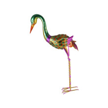 Decorative Garden Cranes Sculpture Durable-Color Cut down style