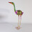 Statue de Figurine d'oiseau en fer,-Couleur style réduit 5