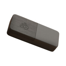 Conteneur de lunettes en cuir Portable, Structure antichoc,-Noir