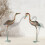 Statue de Figurine d'oiseau en fer,-Couleur style réduit 6