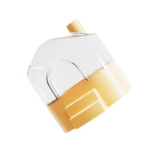 Conteneur de bain de sable essentiel pour habitat-Jaune