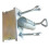 Easy Install Umbrella Stand For Balconies And Courtyards With 4
