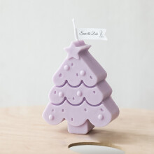 Weihnachtskerzen für Zuhause, handgefertigte Duftkerzen mit festlichem Aroma für dekorative Feiertage, Aromatherapiekerzen aus Sojawachs mit