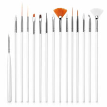 Innovatives Nagelkunst-Pinselset, vielseitig einsetzbar für künstlerischen Ausdruck, leicht zu reinigende und anzuwendende Pinsel für Salon und