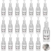 Cartouches de microneedling élégantes, soins de la peau non invasifs, aiguilles en acier inoxydable de haute qualité, stérilisation à l'oxyde
