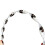 Reflective Silver Wind Spinner Bird Repeller Stick For-50cm 7