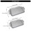 2Pcs Ofen Backform Cookie Tablett Metall Grill Platte BBQ Grill 3