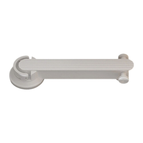 Foldable Wall Mounted Clothes Hanger With Strong Adhesive-White