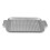2Pcs Ofen Backform Cookie Tablett Metall Grill Platte BBQ Grill 6