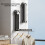 Foldable Wall Mounted Clothes Hanger With Strong Adhesive-White 3