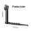 Foldable Wall Mounted Clothes Hanger With Strong Adhesive-White 4