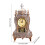 Classical Antique Table Clock Hourly Musical Chimes Vintage-Red 4