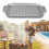 2Pcs Ofen Backform Cookie Tablett Metall Grill Platte BBQ Grill 7