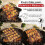 Panier de barbecue en acier antirouille, 32cm, accessoire de 5