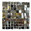 Glittering Windproof Panels Dynamic Flakes For Stage-Silver 1