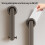 Space Saving Aluminum Clothes Hanger Wall Mounted-White 7