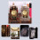 Classical Antique Table Clock Hourly Musical Chimes Vintage-Red 6