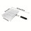 Panier de barbecue en acier antirouille, 32cm, accessoire de 3