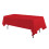 Nappe rectangulaire anti-taches en tissu polyester, housse 6