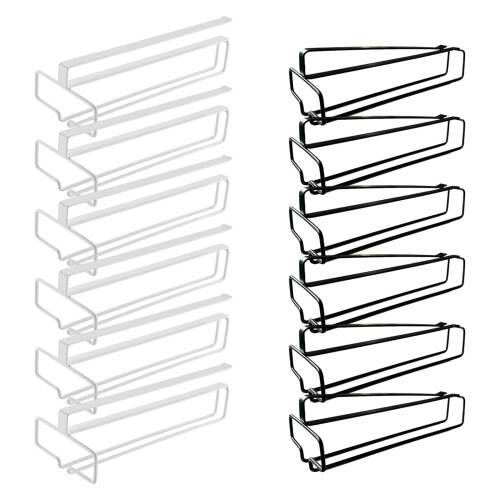 6Pcs Stemwares Storage Solution Scratch Resistant Durable-White 1